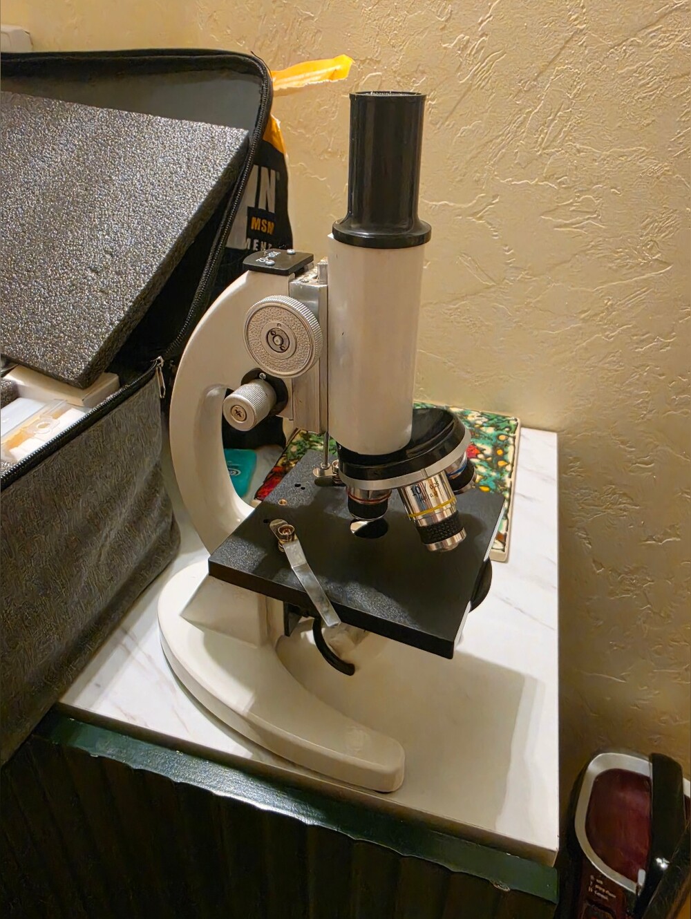 Microscope - Compound with Accessories & Case NWT